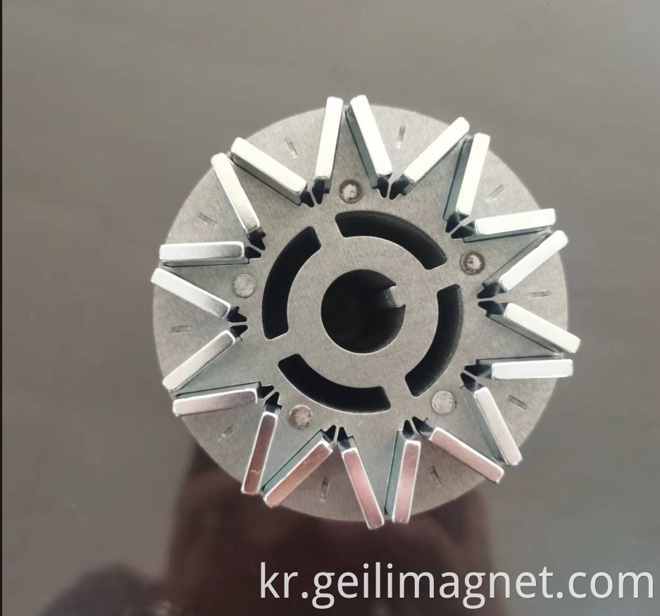 efficiency rectangular motor magnet
